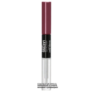 Губна помада-бальзам для губ 2 в 1 Deborah Absolute Lasting Luquid стійка 07 Dark Mauve. в Полтаві