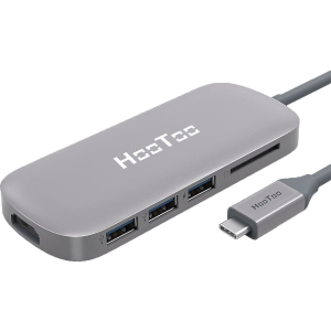 USB-хаб HooToo HT-UC001 Shuttle USB 3.1 Type-C Hub Space Grey (HT-UC001SG)