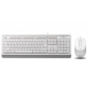 Комплект A4Tech F1010 White ТОП в Полтаві