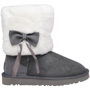 Уггі UGG Classic Short Fur Bow 117013 41 Grey в Полтаві