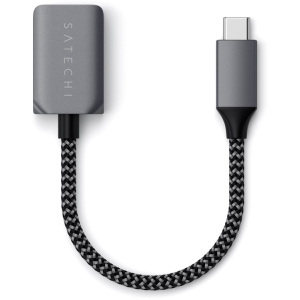 хорошая модель Адаптер Satechi USB Type-C to USB 3.0 Adapter Cable Space Gray (ST-UCATCM)