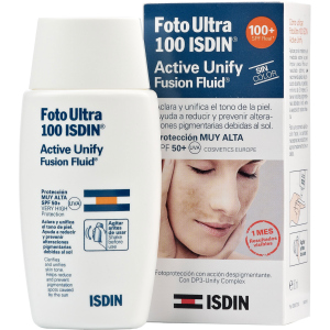 Флюїд Isdin Foto Ultra Active Unify/Fusion Fluid Sin Color SPF 50+ 50 мл (8470001710529) ТОП в Полтаві