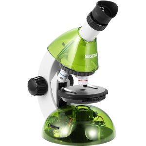 Микроскоп Sigeta Mixi с адаптером для смартфона (40x-640x) Green (65912) в Полтаве