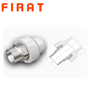 Муфта Firat PPR 50 наружня 1 1/2" лучшая модель в Полтаве