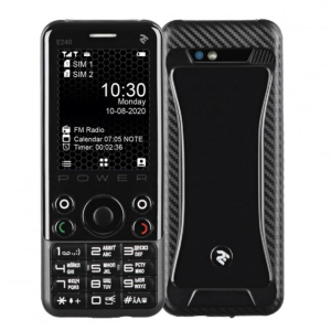 2E E240 Power Dual Sim Black в Полтаві