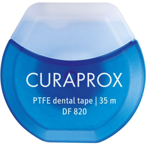 Зубна нитка Curaprox тефлонова з хлоргексидином 35 м (7612412820003/7612412428285) ТОП в Полтаві