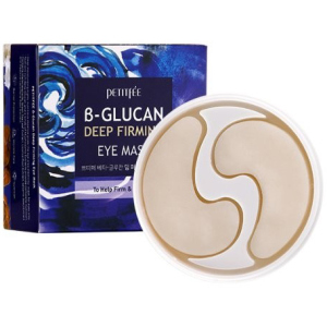 Супер зміцнюючі патчі під очі Petitfee B-Glucan Deep Firming Eye Mask з бета-глюканом 60 шт (8809508850504) ТОП в Полтаві