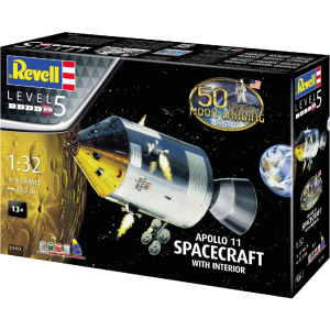 купити Збірна модель Revell Командний модуль Колумбія місії Аполлон 11. До 50-річчя висадки на Місяць. Масштаб 1:32 (RVL-03703) (4009803895444)