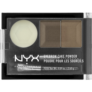 Тени и воск для бровей NYX Professional Makeup Eyebrow Cake Powder 06 Blonde 2.64 г (800897138561) рейтинг