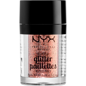 Гліттер NYX Professional Makeup Metallic Glitter 01 Dubai Bronze 2.5 г (800897140823) в Полтаві