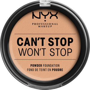 Пудра NYX Professional Makeup Can`t Stop Won`t Stop Full Coverage Powder Foundation 07 Natural 10.7 г (800897182847) ТОП в Полтаві