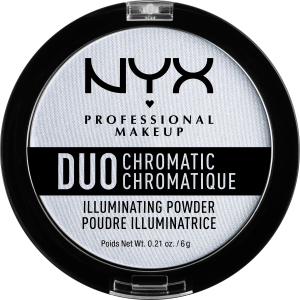 купити Хайлайтер NYX Professional Makeup Duo Chromatic Illuminating Powder 01 Twilight Ti 7.2 г (800897085421)