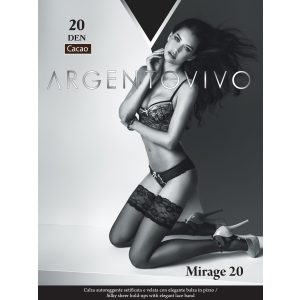 Панчохи Argentovivo Mirage 20 Den 3/4 р Caramello (8051403068434) краща модель в Полтаві