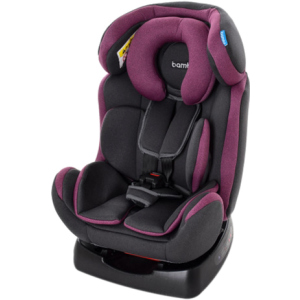 Автокресло Bambi M 3678 0-25 кг Pink Grey (6903317107483) надежный