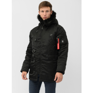 Парку Airboss Winter Parka 2XL Black (733447690618) краща модель в Полтаві